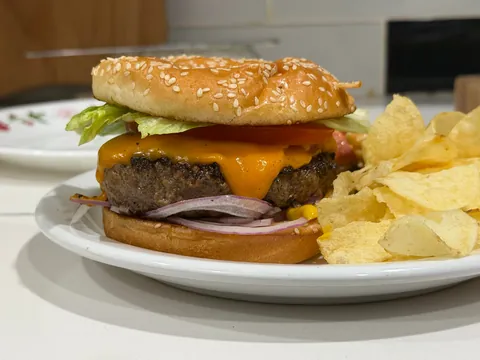[homemade] burger