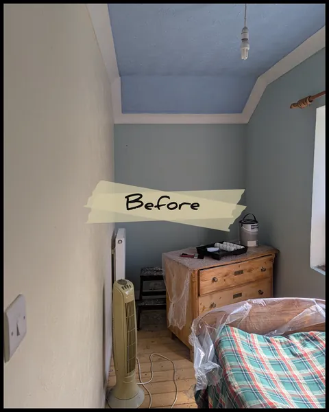 The Tiniest bedroom in our Cottage.