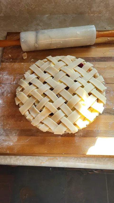 [Homemade] fresh apple pie