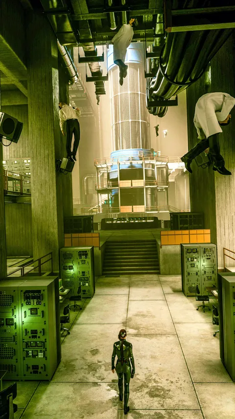 I love the surreal symmetry of Control