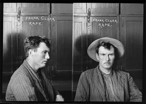 Mugshots Taken Between 1901 &amp; 1908 in Nothern California by Photographer Clara Sheldon Smith