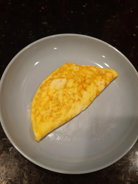 My wife insists that my omelet is "burnt"