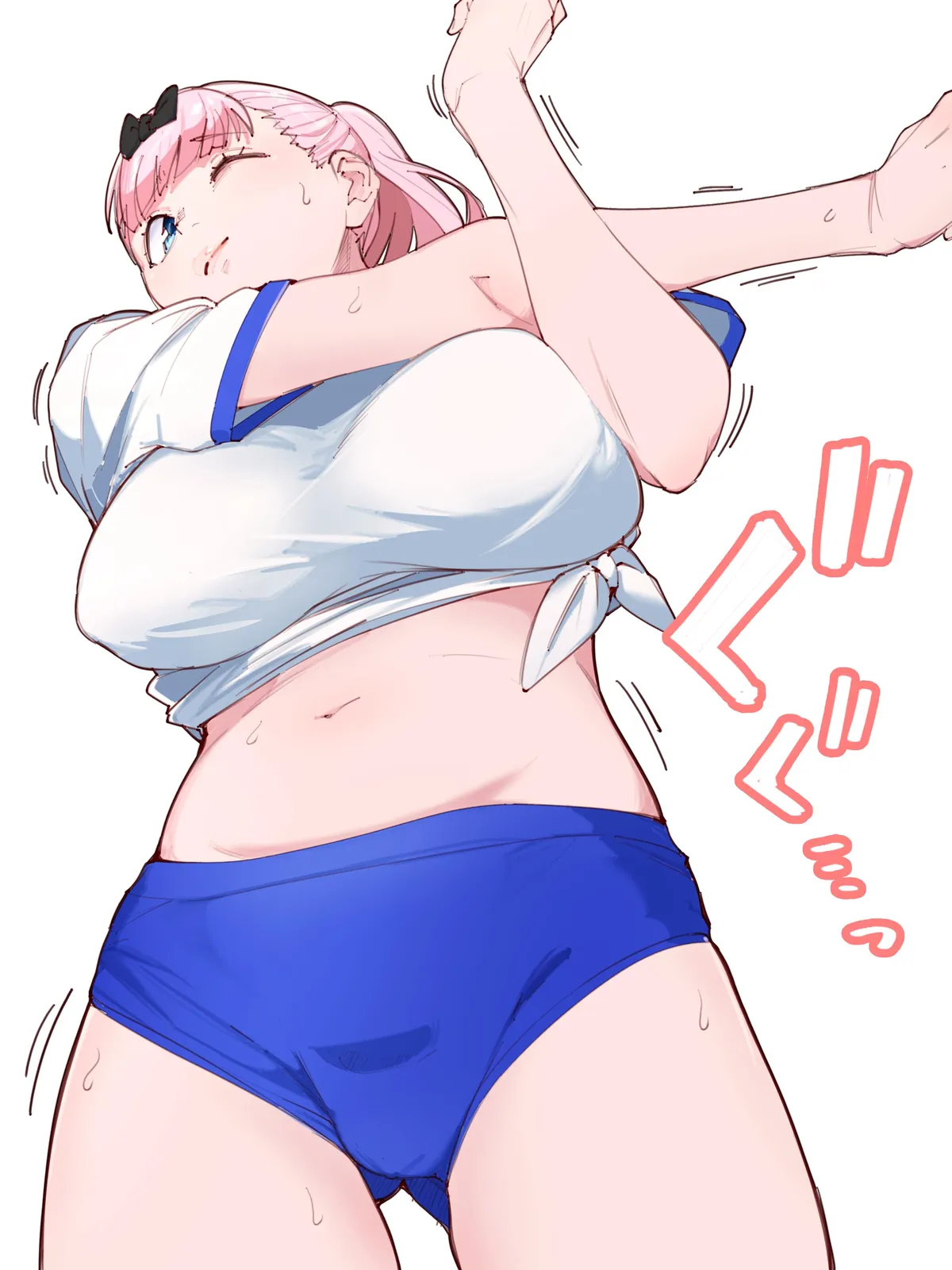 Chika Stretching Her Body [Kaguya-Sama Love Is War]