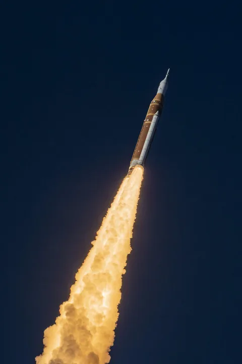 Artemis II launch. By Andrew McCarthy