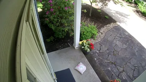 Does this Qualify? - Lazy delivery driver drives over landscaping rock [OC]