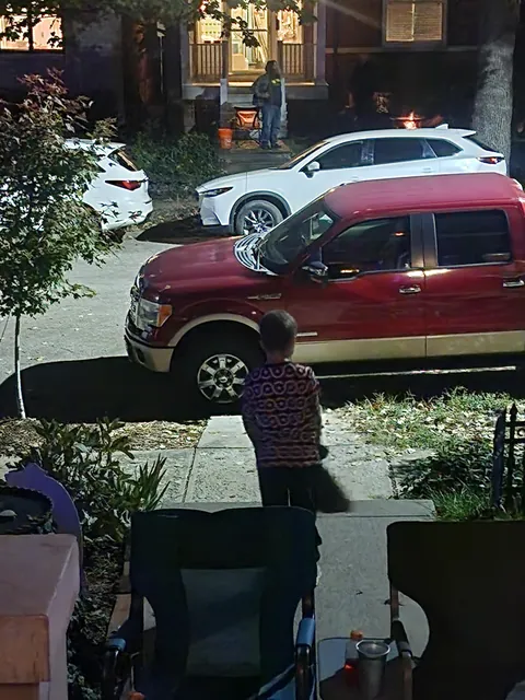 We ran out of candy on Halloween. Some small kids came up and before we could say sorry, my son ran and got his own trick or treat bag and handed out his own candy. 🥹