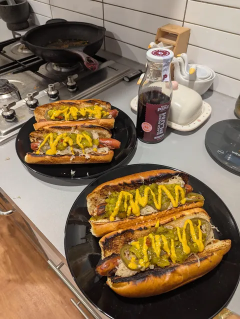 [homemade] another bunch of hotdogs