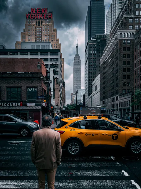 ITAP of a New York City street