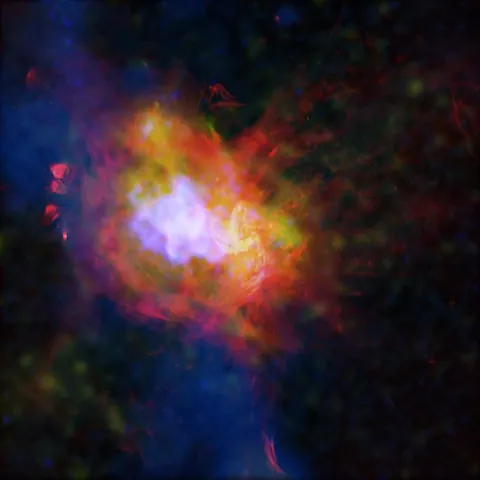 NASA's Chandra dropped new image of our galactic center