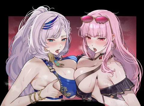 Pavolia Reine x Mori Calliope [Hololive ID x EN]