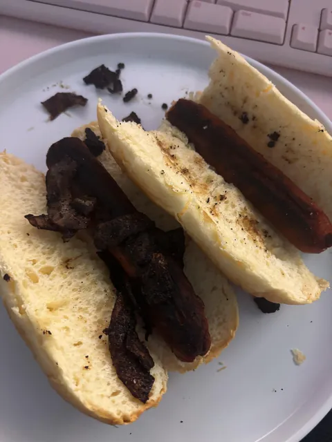 Asked my partner to make me a hot dog