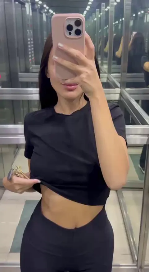 I wanted to show them in the elevator today