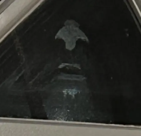 This was fun to see on the front door of my Airbnb.