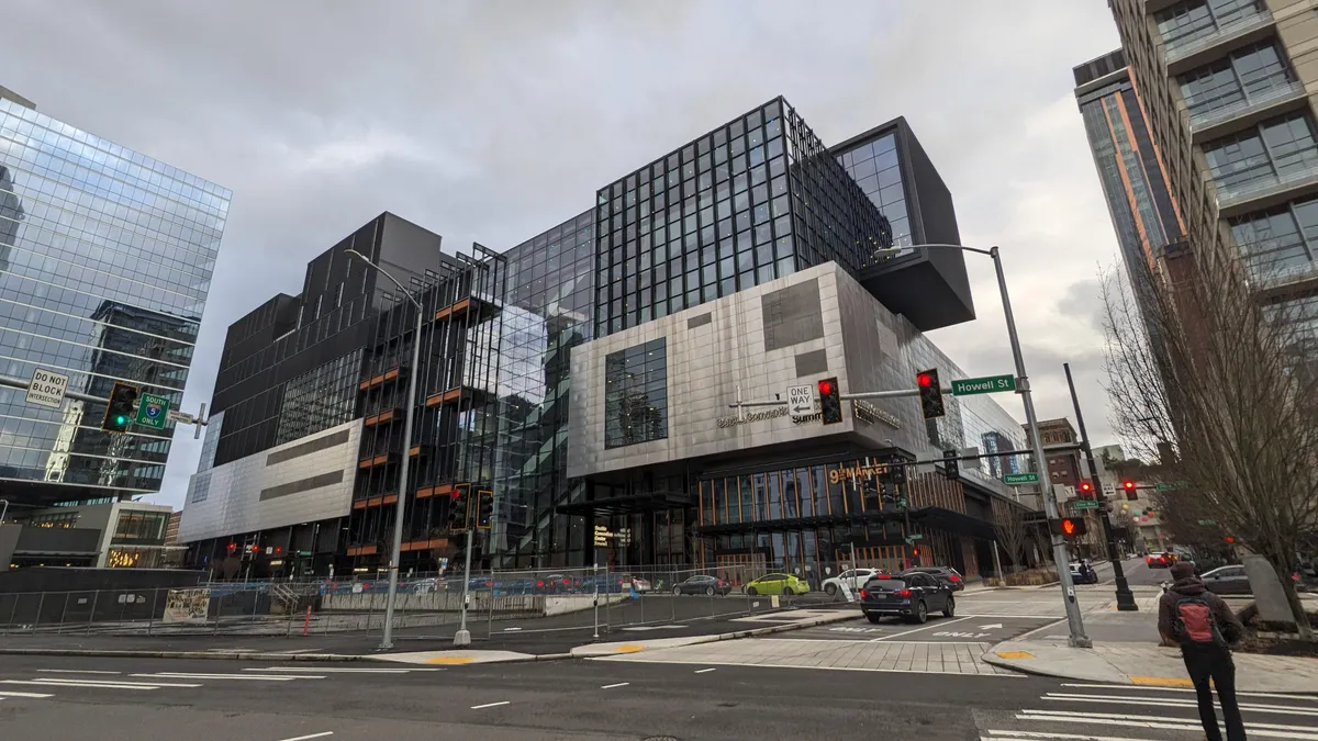 The new Seattle Convention Center