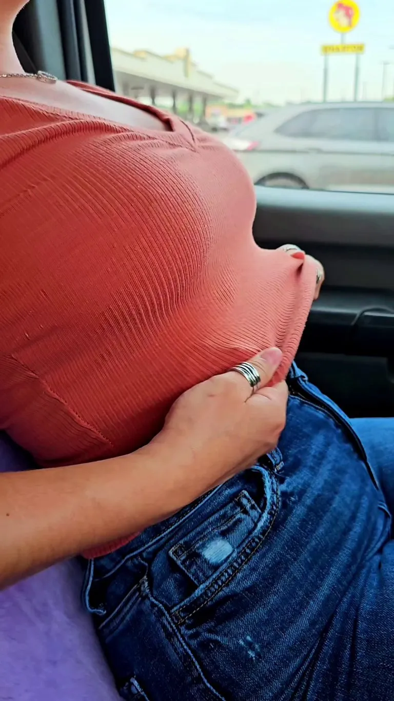 If I'm at a Bucee's, I'm gonna show my tits off