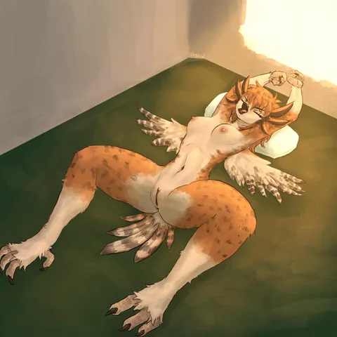 Art trade with @Owliellder on twitter 