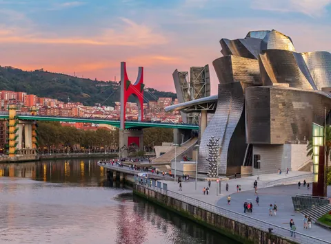 Guggenheim Museum Bilbao - Bilbao, Biscay, Spain by Frank Gehry (1997)