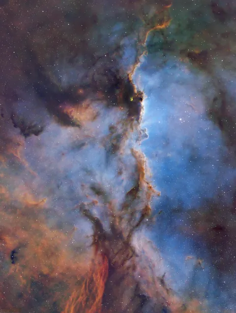 The Fighting Dragons of Ara (NGC 6188) imaged from Texas