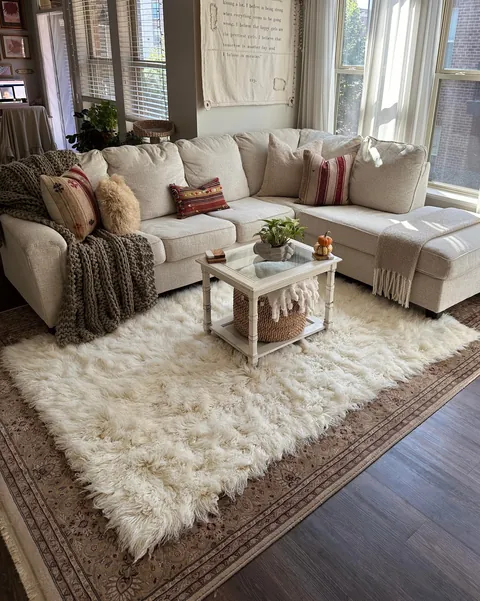 Loving the new additions to my cozy space 😌