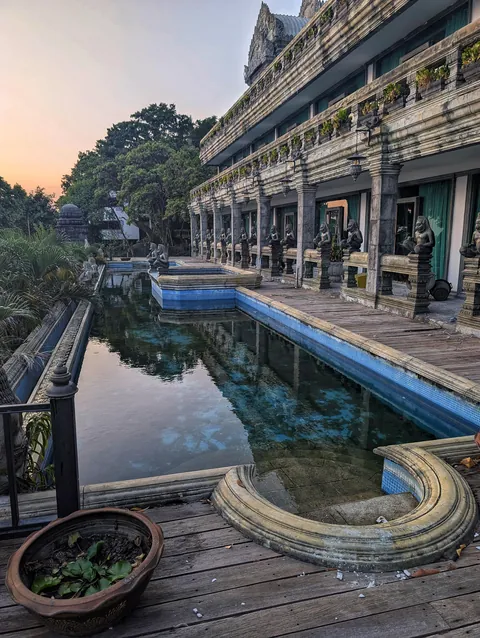 Abandoned hotel in Koh Phangan.
