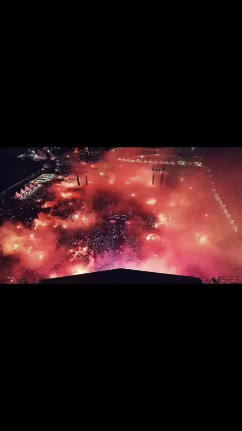 drone footage show System of a Down in Brazil