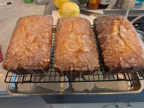 [homemade] Lemon Pound Cake with Homegrown Lemons
