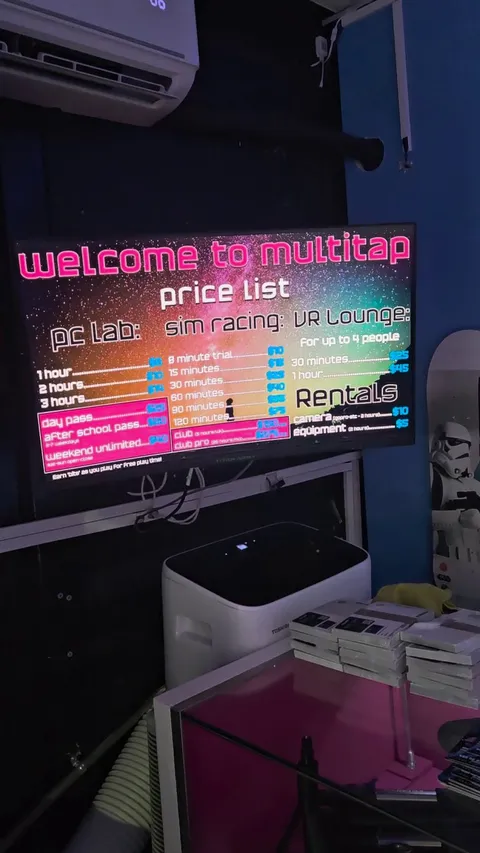 I opened a gaming lounge and sim center all by myself