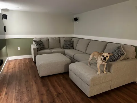 I finished a portion of my basement