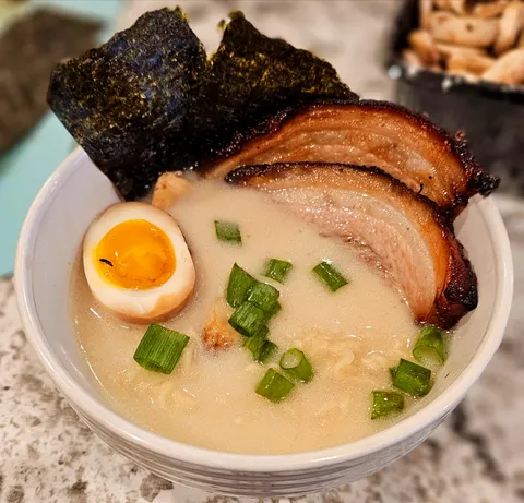 [Homemade] Tonkatsu ramen