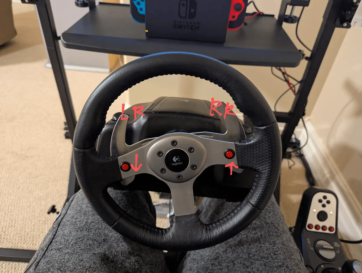 My family's MARIO KART 8 Arcade Racing Corner