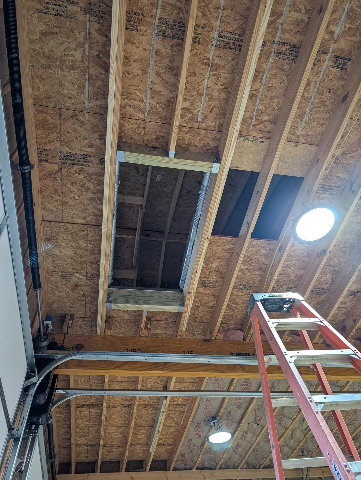 Motorized Attic Lift Installed