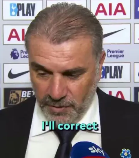 Tottenham Hotspurs manager Ange Postecoglou earlier in the season: “I always win things in my second year.”