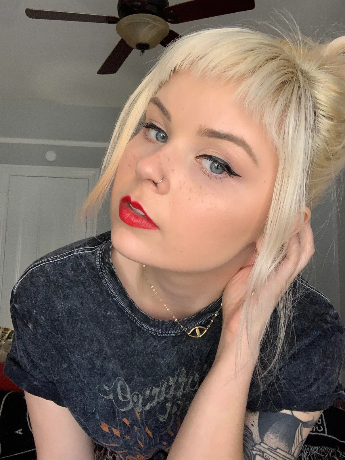 Forcing myself to do my makeup everyday so I don’t spiral into a quarantine depression