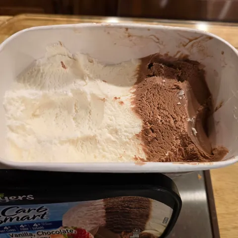 The abysmal amount of strawberry in my Neapolitan ice cream