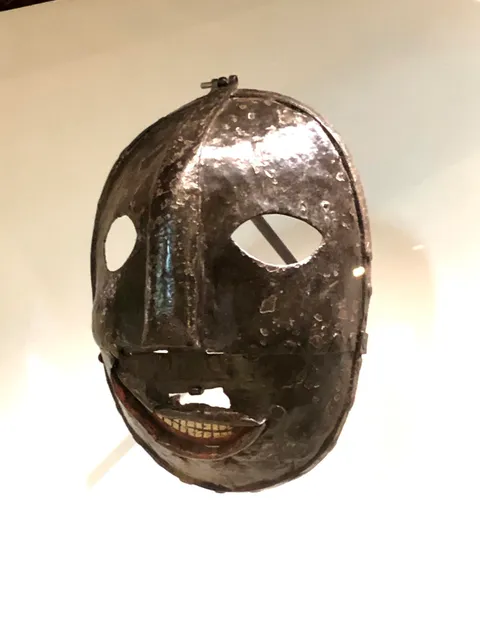 Executioners Mask used at the Tower of London
