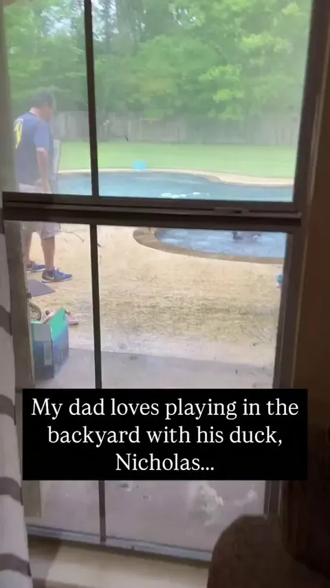 Nicholas was loving it 🤣🦆 -- John Kavanaugh