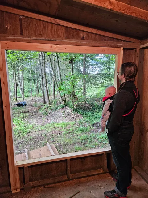 Proud completion of chicken coop to office conversion