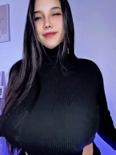 They are huge for an Asian girl