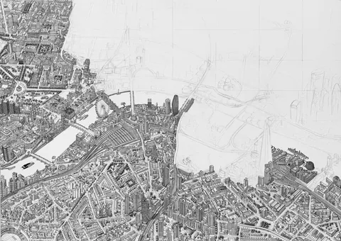 London in 0.03mm ✍️