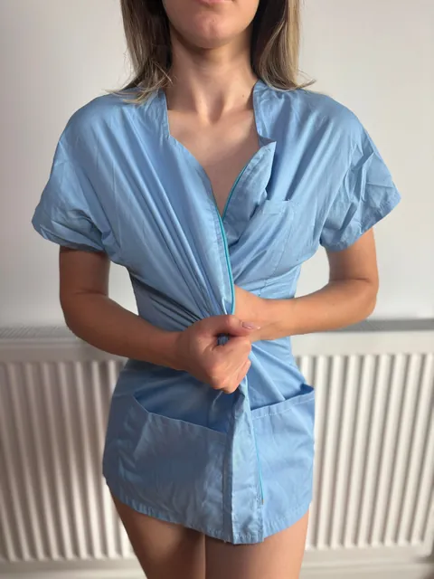 Scrubs on or off