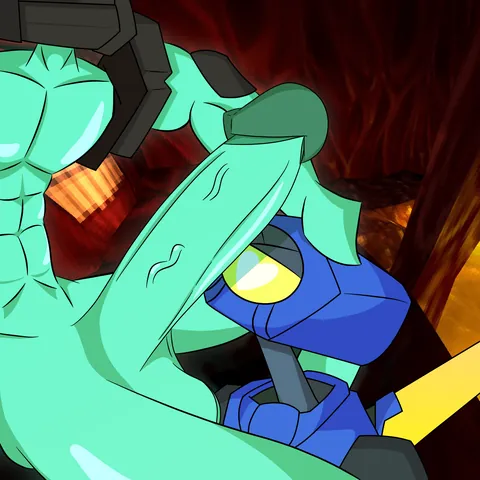 Hi! I found this subreddit and hope you guys enjoy some of this robo-content (Ultrakill/OC stuff) :3c