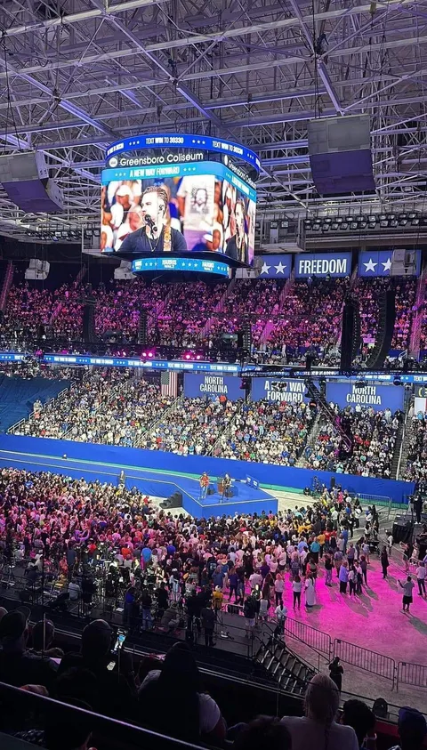 22k Attended Harris rally in Greensboro