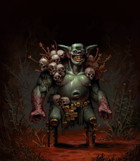 Hunter of the rusted lake