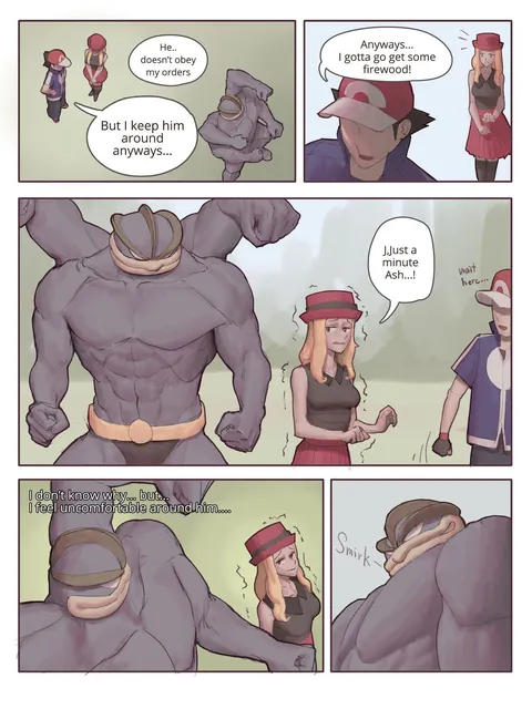 Machamp Used Knock Up!! (Serena) [Wjs07]