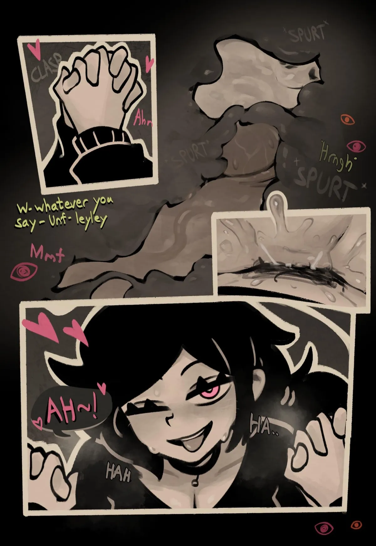 Andrew and Ashley share a bed [The Coffin of Andy and Leyley] (NotSorapoi)