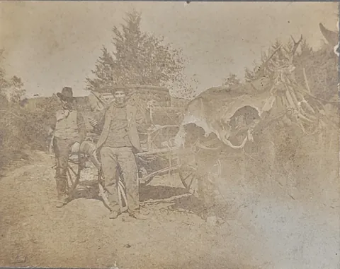 Possible never before seen Billy The Kid and Doc Surlock photo.