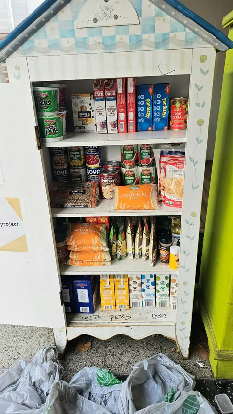 I was able to fill my community's empty food pantry!