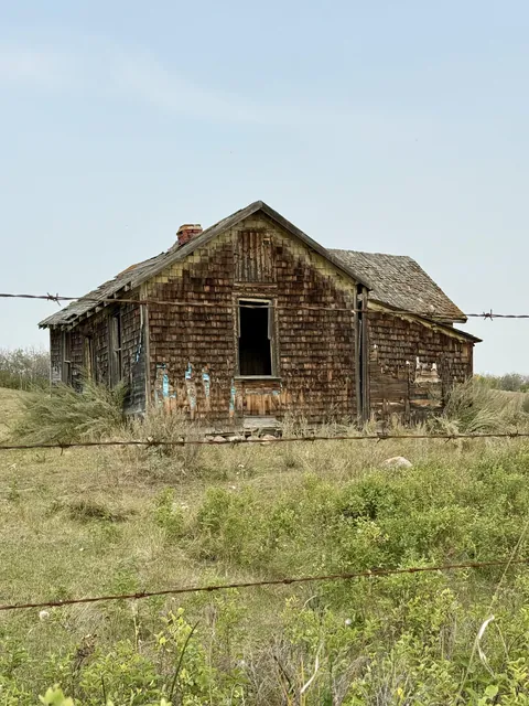 Abandoned house in Alberta, Canada