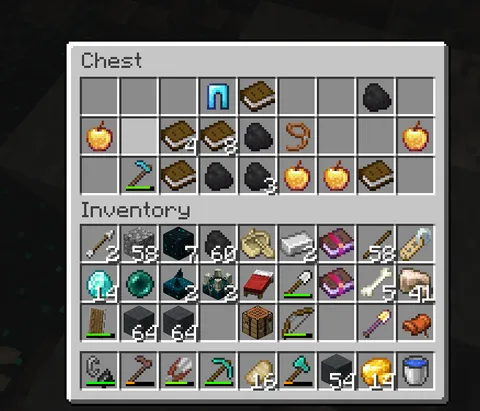 Four God apples in an ancient city chest, seed in comments