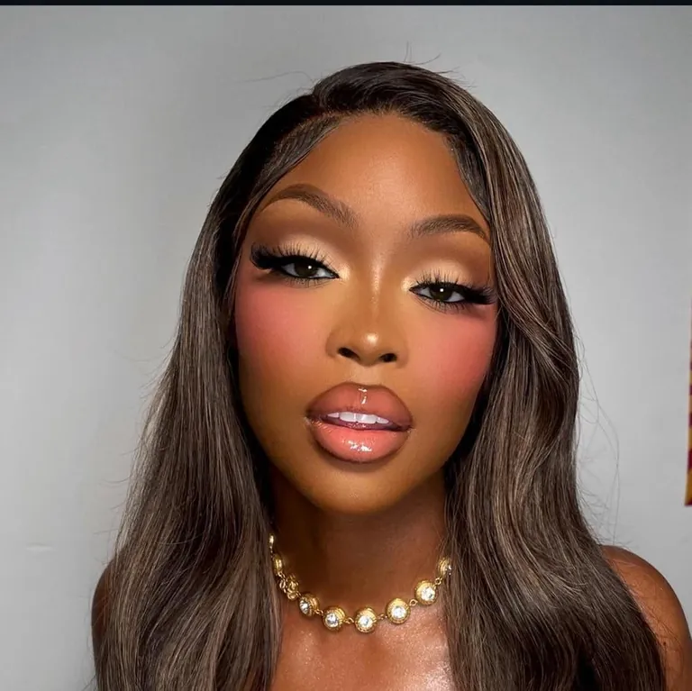 Does the pink under eye trend look good IRL?